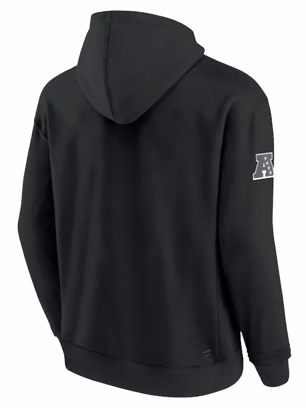 Pittsburgh Steelers Black Elements Pace Pullover Hoodie