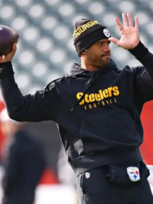 Pittsburgh Steelers Sideline Black Fleece Hoodie