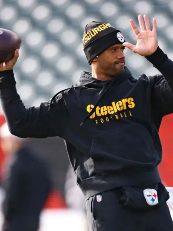 Pittsburgh Steelers Sideline Black Fleece Hoodie