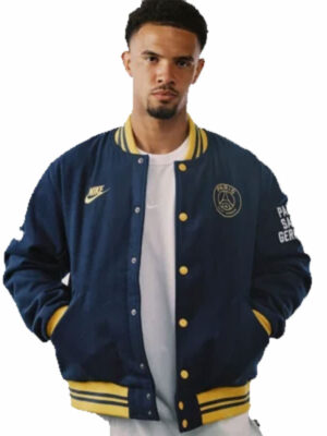 PSG Nike Cycling Redefined Wool Varsity Jacket