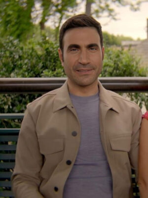 Shrinking S02 Brett Goldstein Brown Cotton Jacket