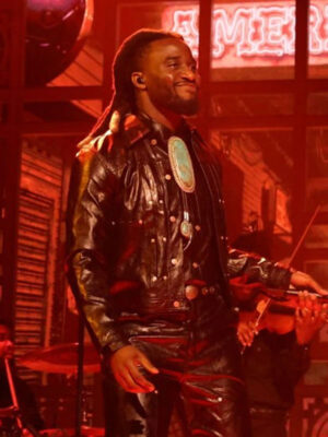 snl-2024-shaboozey-black-leather-jacket-1