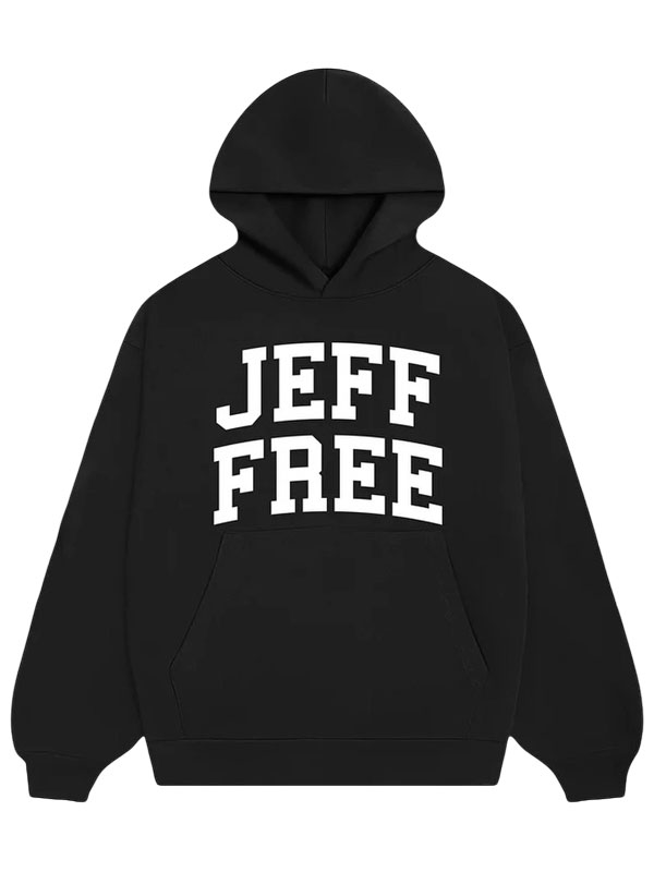 Sp5der Jeff Free Black Fleece Pullover Hoodie