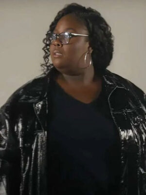 Style Me for Christmas Raven Goodwin Black Leather Jacket
