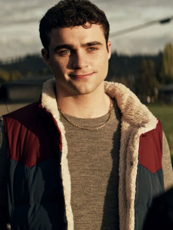 Superman And Lois S03 Michael Bishop Shearling Vest