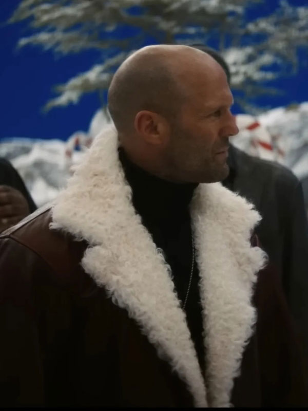 Takes On Holiday Ops 2025 Jason Statham Leather Jacket