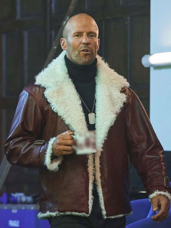 Takes On Holiday Ops 2025 Jason Statham Leather Jacket