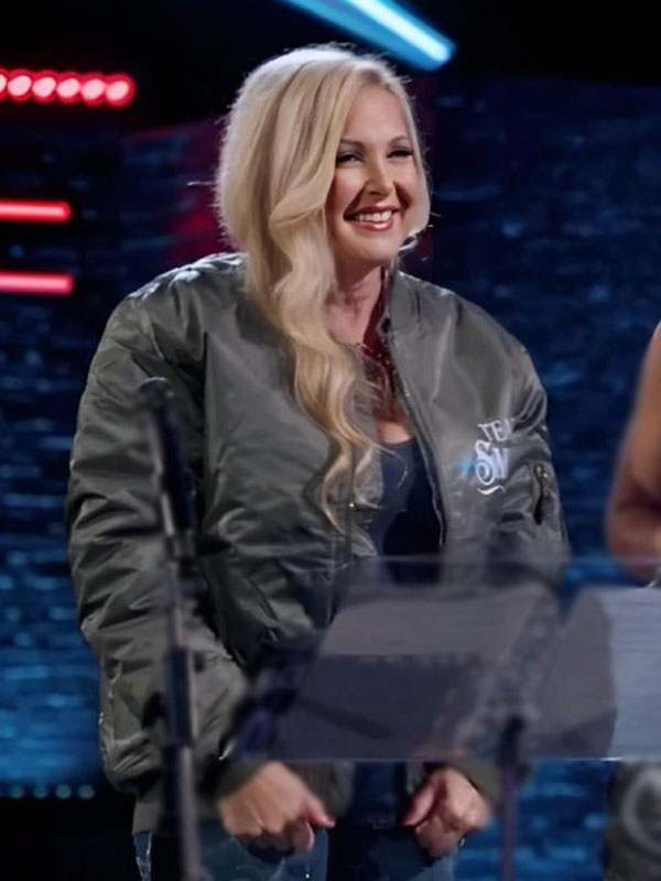 Team Snoop The Voice S26 Green Zipper Jacket