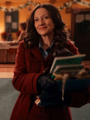 The Best Christmas Pageant Ever 2024 Judy Greer Red Coat