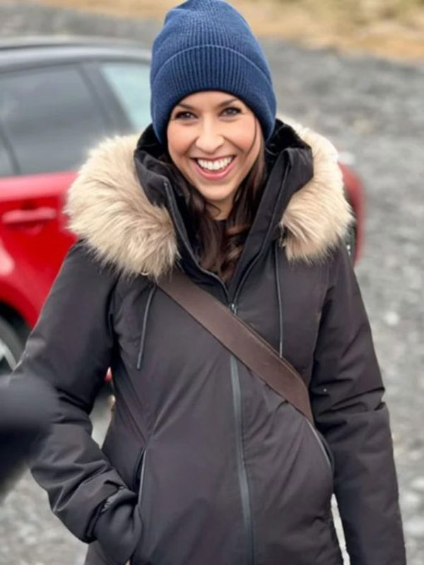 The Christmas Quest 2024 Stefanie Parka Brown Jacket
