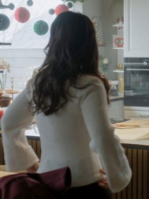 the-christmas-quest-2024-stefanie-white-sweater