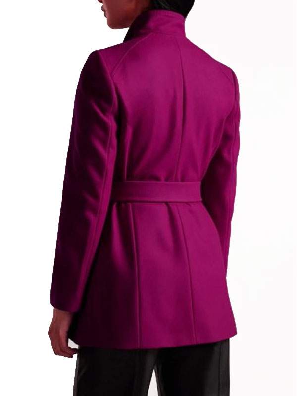 The Christmas Quest 2024 Stefanie Wool Coat