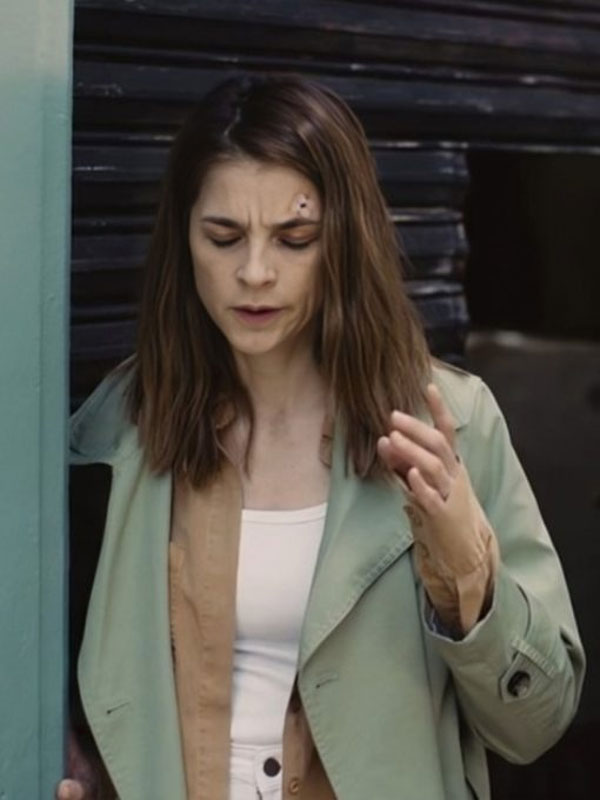 The Diary 2024 Irene Azuela Green Cotton Coat