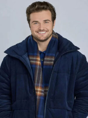 The Finnish Line 2024 Beau Mirchoff Blue Zipper Jacket