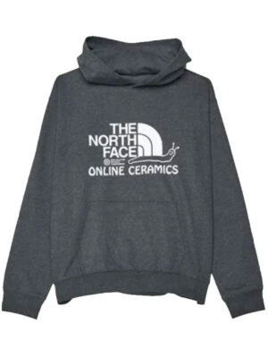 The North Face x Online Ceramics Regrind Graphic Grey Pullover Hoodie
