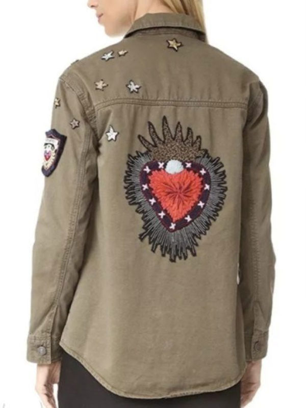 The Sex Lives Of College Girls Amrit Kaur Brown Cotton Jacket