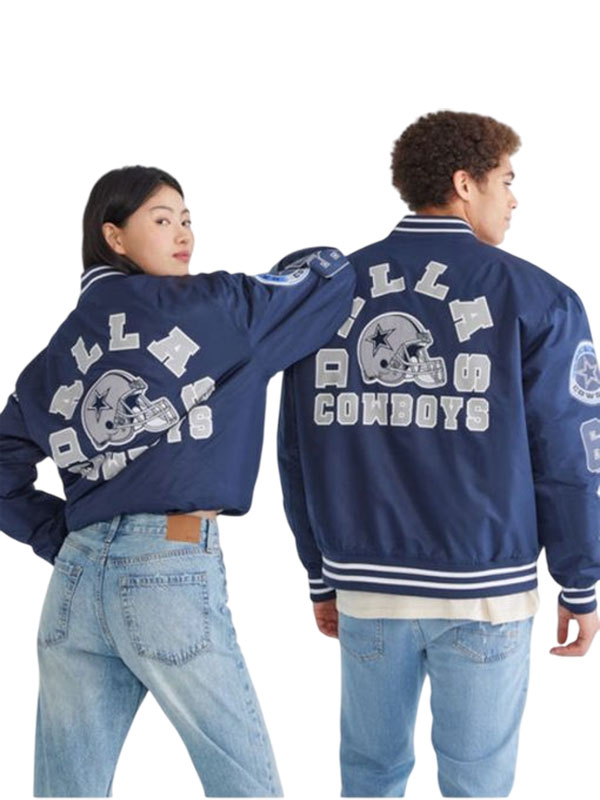 The Today Show Jenna Bush Hager Blue Bomber Jacket