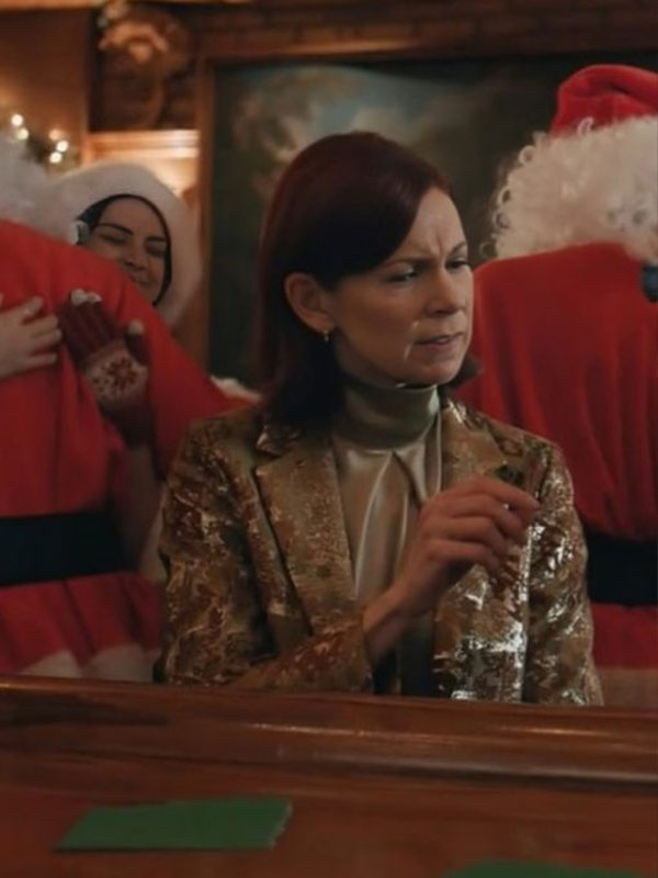 The Today Show Savannah Guthrie Trench Red Wool Coat