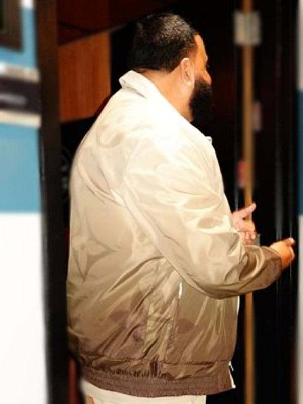 The Tonight Show DJ Khaled Bomber Cotton Zipper Jacket