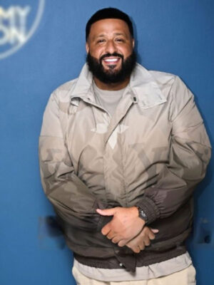 The Tonight Show DJ Khaled Bomber Cotton Zipper Jacket