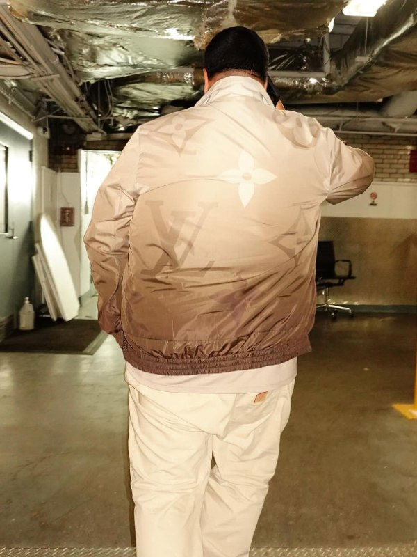 The Tonight Show DJ Khaled Bomber Cotton Zipper Jacket