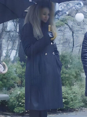 The Umbrella Academy Allison Hargreeves Double-Breasted Wool Coat
