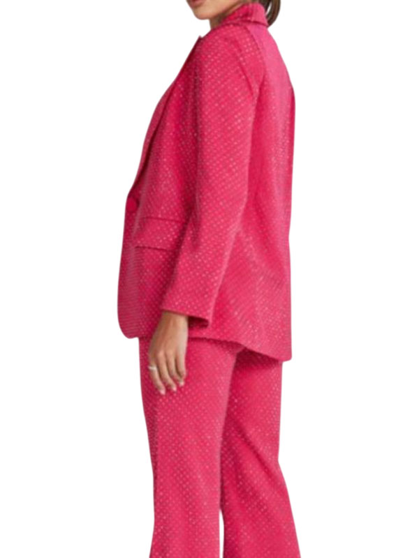 The Voice S26 Christina Eagle Hot Pink Blazer