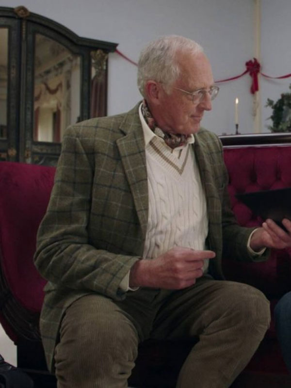 Tim Bartholomew Christmas At Plumhill Manor 2024 Wool Plaid Blazer