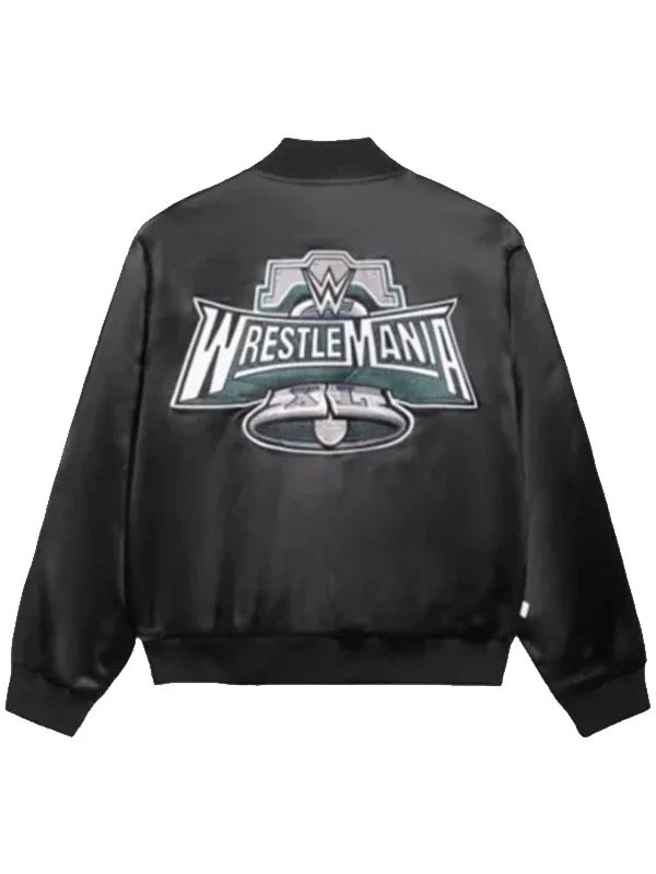 Trick Williams WrestleMania 40 Black Versity Jacket