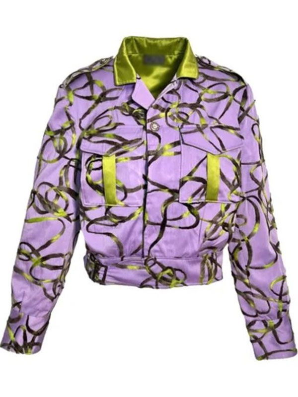 Wicked City S03 Chanel Mack Purple Quality Jacket