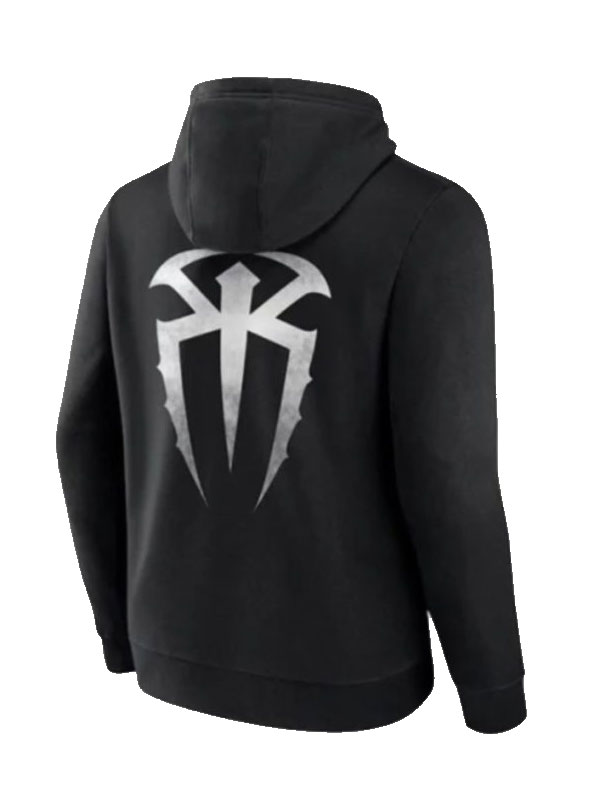 WWE Roman Reigns Levels Above Black  Hoodie