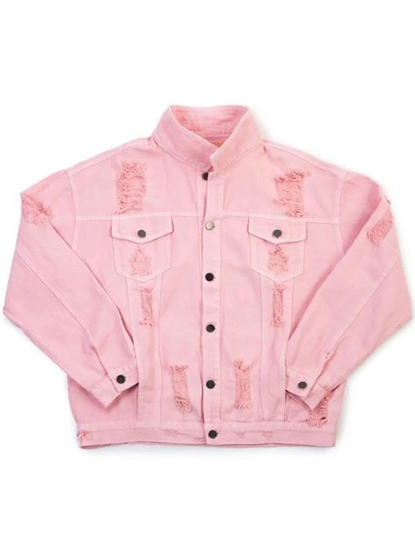 Yellowstone Beth Dutton State Of Mind Pink Cotton Jacket