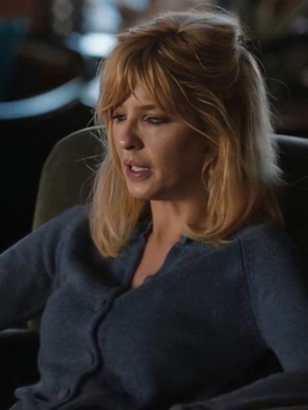 Yellowstone S05 Beth Dutton Blue Button Sweater