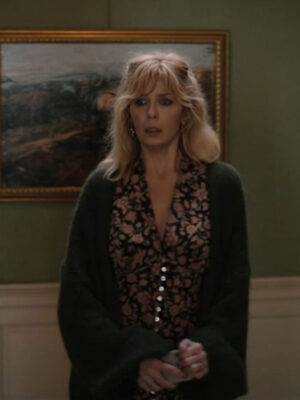 Yellowstone S05 Beth Dutton Green Knitted Cardigan