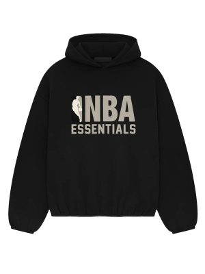 NBA Essentials Fear of God Black Pullover Hoodie