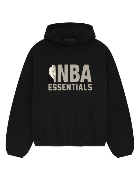 NBA Essentials Fear of God Black Pullover Hoodie