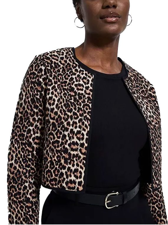 ASDA Tan Leopard Print Jacket