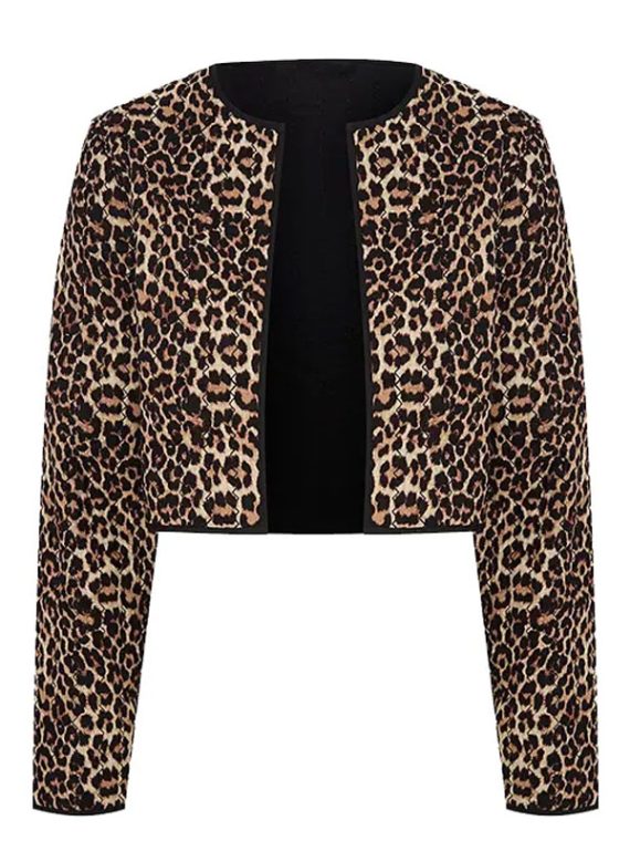 ASDA Tan Leopard Print Jacket