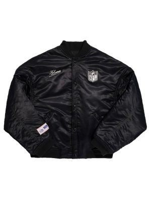 G. National Black Bomber Jacket