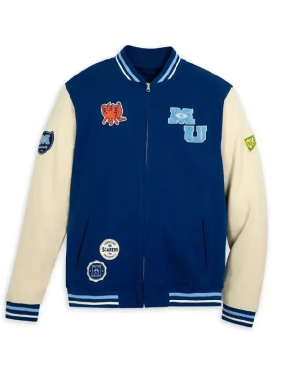 Monsters University Champions Blue Varsity Jacket