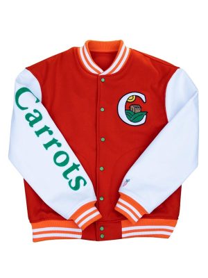Walmart Anwar Carrots Varsity Bomber Jacket