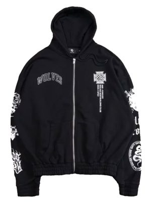 Darc Sport Wolves On Our Sleeve Chambers Black Hoodie