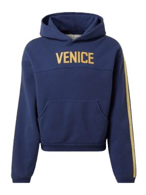 ERL Venice Football Blue Pullover Hoodie