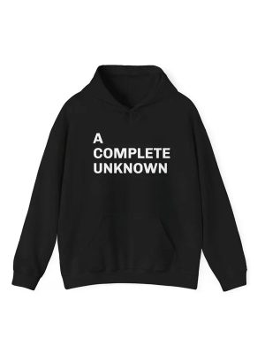 A Complete Unknown Oversized Pullover Hoodie
