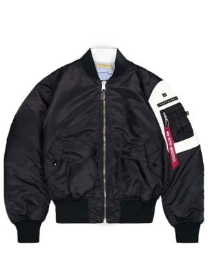 Alpha X Undercover MA-1 Black Bomber Jacket