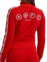 Arsenal AWFC Red Fleece Track Jacket