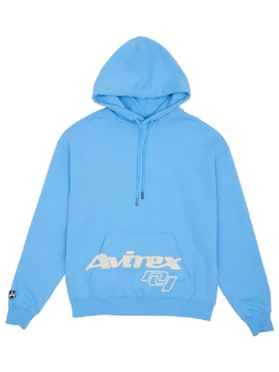 Avirex The Legend Blue Pullover Hoodie