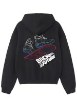Back To The Future Black Pullover Hoodie