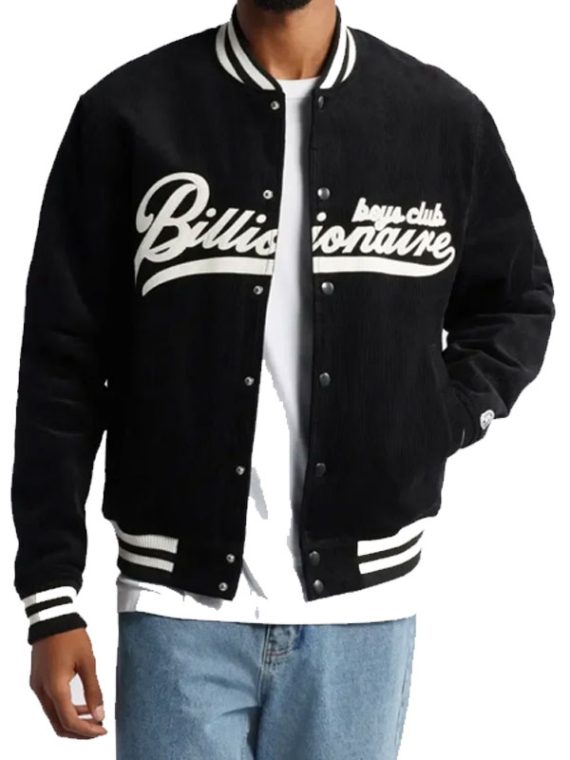 Billionaire Boys Club Space Crew Corduroy Black Bomber Jacket