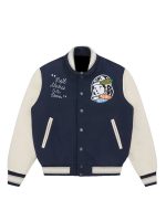 Billionaire Boys Club X Nuwo Blue Varsity Jacket